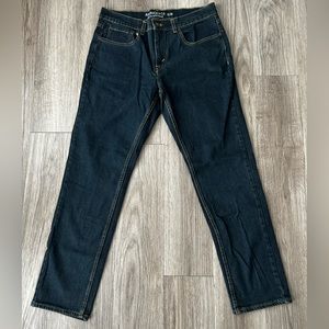 Roebuck & Co slim jeans men’s 34x30 dark wash gently used